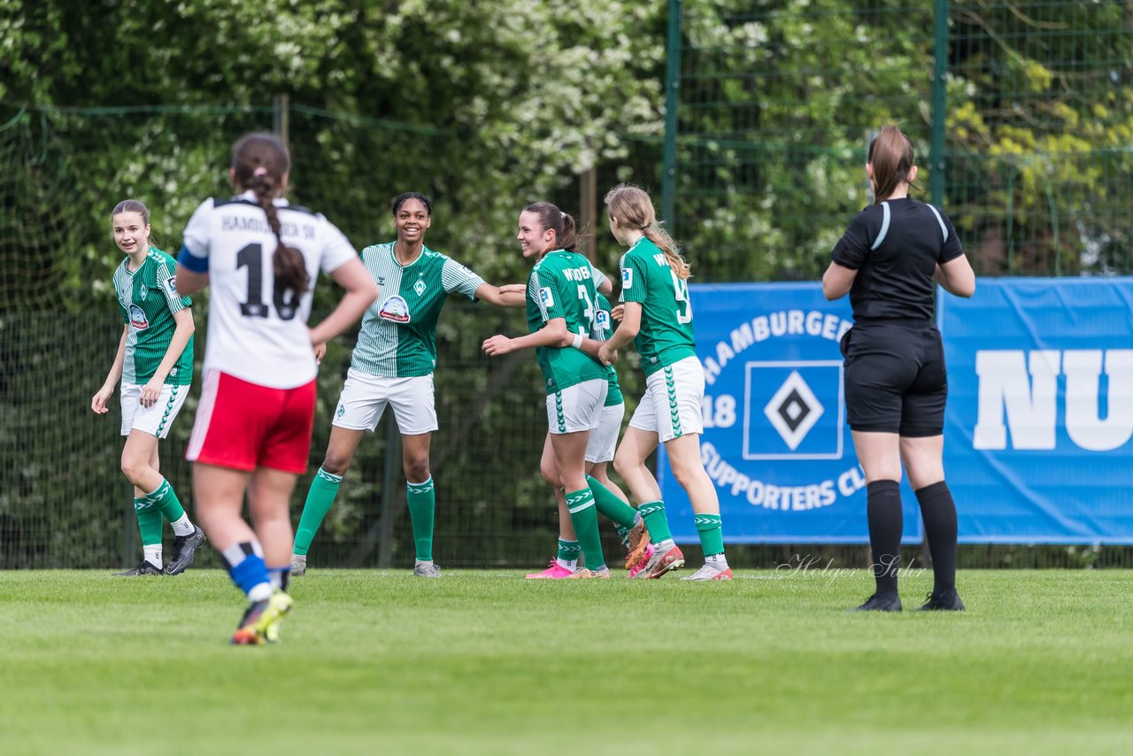 Bild 181 - wBJ Hamburger SV - SV Werder Bremen : Ergebnis : 1:3